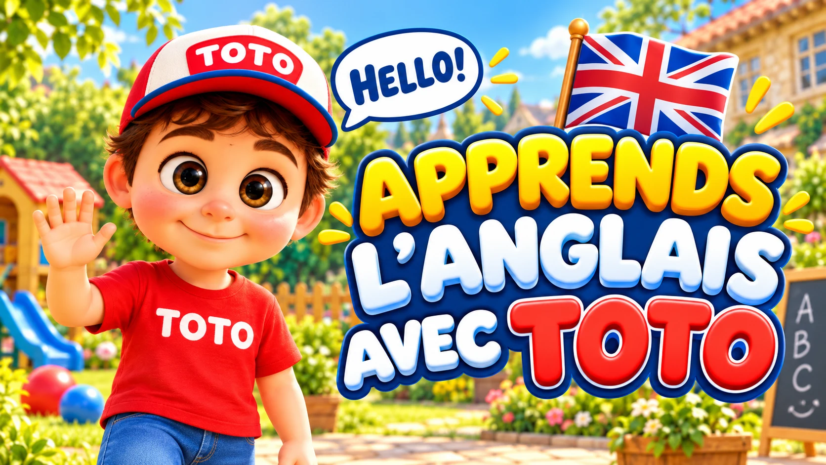 Toto présente les premiers mots anglais